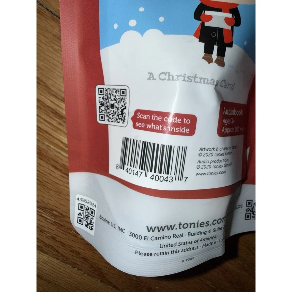 A Christmas Carol Tonies Audio Figure For Toniebox -‎ Holiday Classics NEW